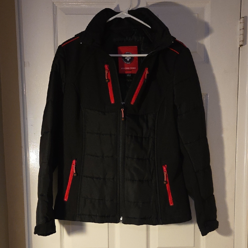 Weather Tamer Zero Xposure Black and Red Ski Jacket